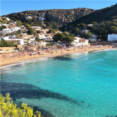 Ontdek het adembenemende strand van El Portet in Moraira